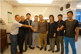 朝鮮客戶(hù)來(lái)我司考察